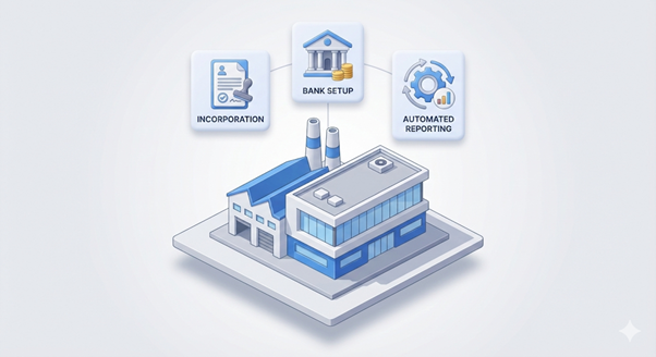 factory or office setup in India