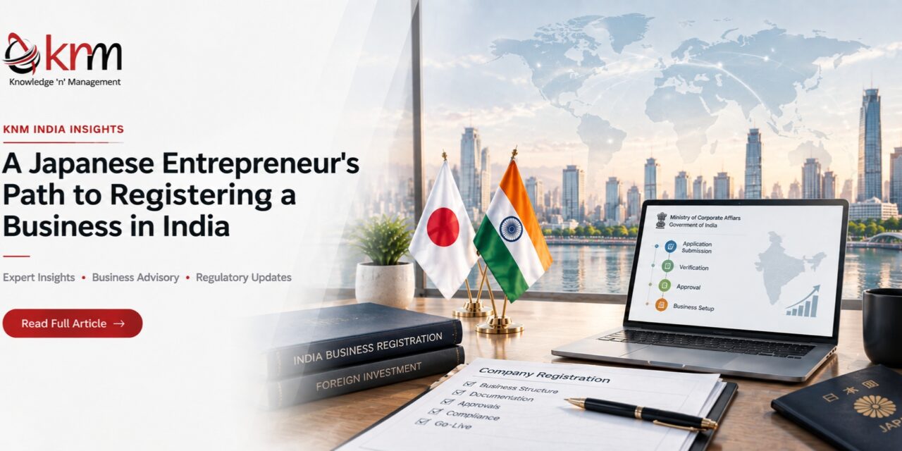 A Japanese Entrepreneur’s Path to Registering a Business in India