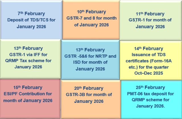 Jan Monthly Calender