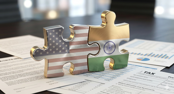 Metallic puzzle pieces snapping perfectly together