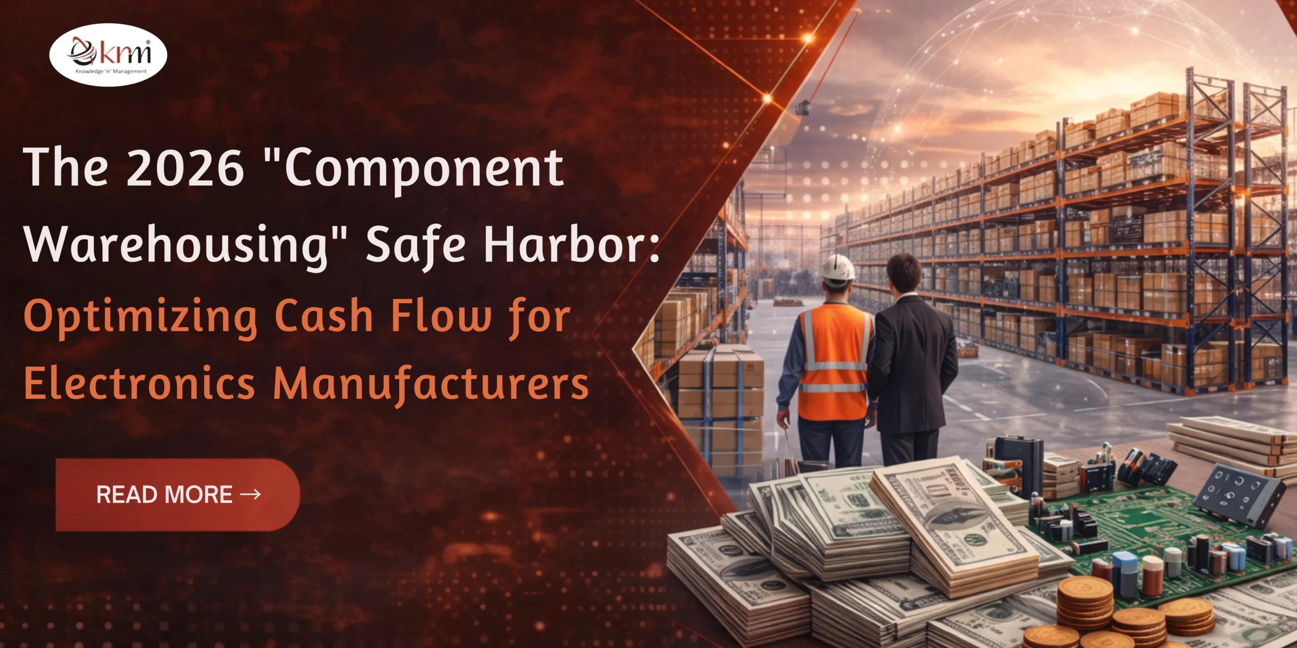 The 2026 “Component Warehousing” Safe Harbor: Optimizing Cash Flow for Electronics Manufacturers