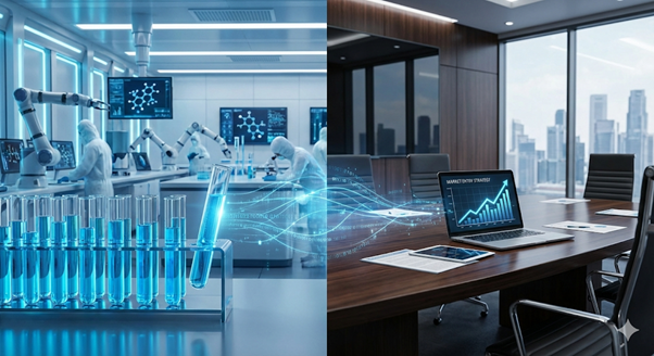 modern pharmaceutical laboratory